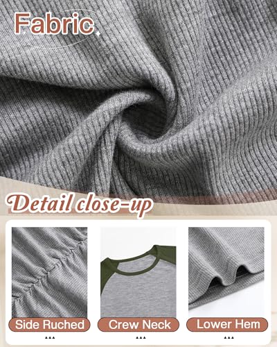 Haut de grossesse anti-compression - Lot de 3 chemises de maternité coton Neer - 5