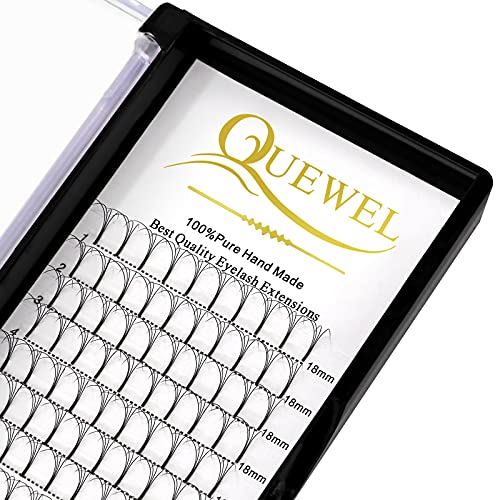 Volume Lash Extensions 3D-8D Premade Fans Eyelash Extensions Mixed Tray 9-16mm 12-15mm .07/.10 C/D Curl Premade Fans Volume Eyelash Extensions 8-20mm Long Stem Premade Lash Fans(4D .07C 18)