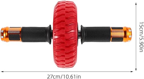 Miniatura 2 de Core Strength Ab Roller Wheel with Ergonomic Nonslip Handles and Enhanced Resistance Spring for Abdominal Muscle Sculpting Home Gym Fitness