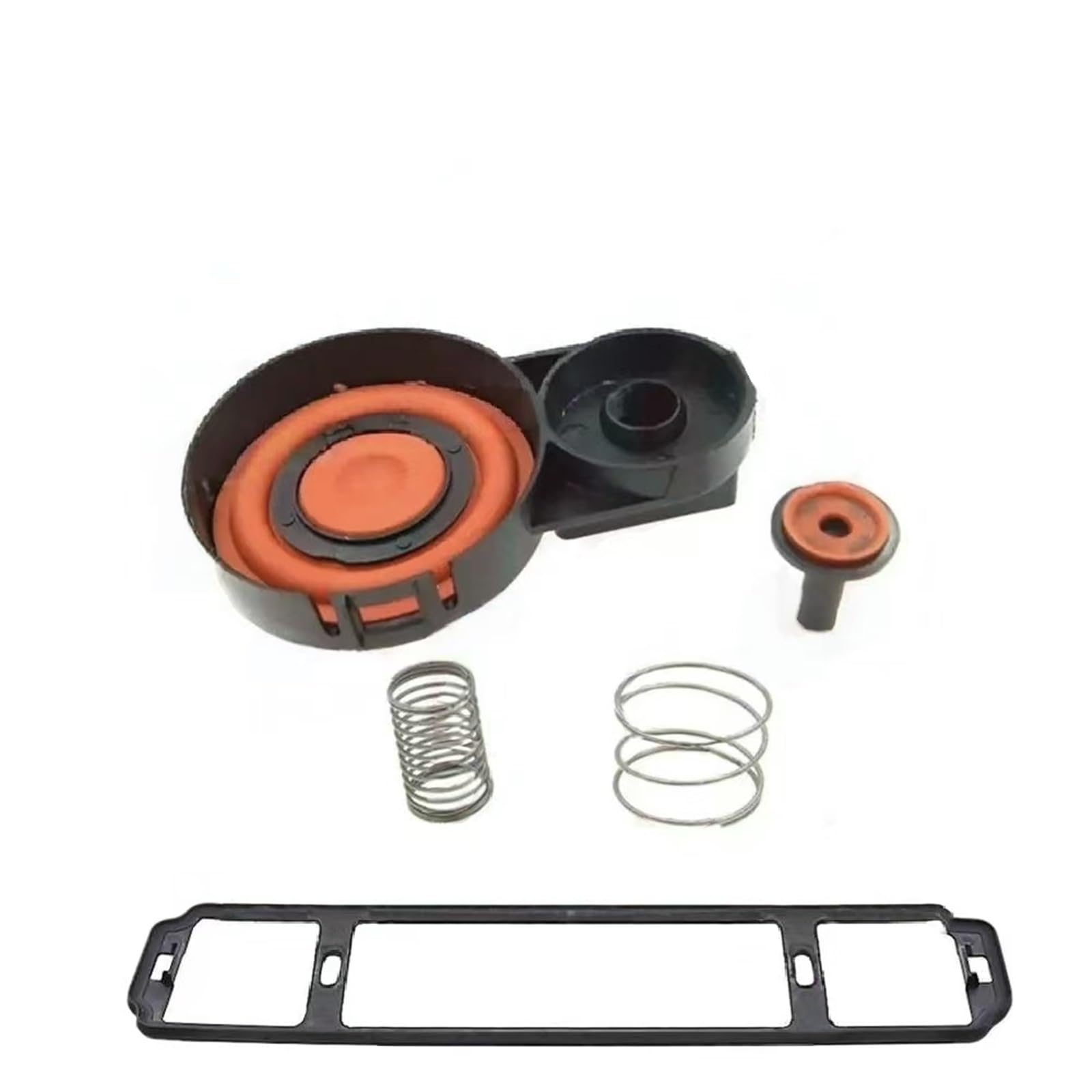 Gnitrims Set X1 Cylinder Head 0248.S0 Pcv Valve Cover With Membrane For Citroen C3 C4 C5 Ds3 Ds5 1.6Hdi 8V 9688939180 9689112980 31330192 1685815(Set X1)