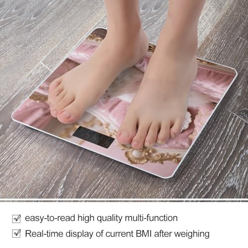 Balanza digital Persian Cat para baño 400 lb miniatura 5