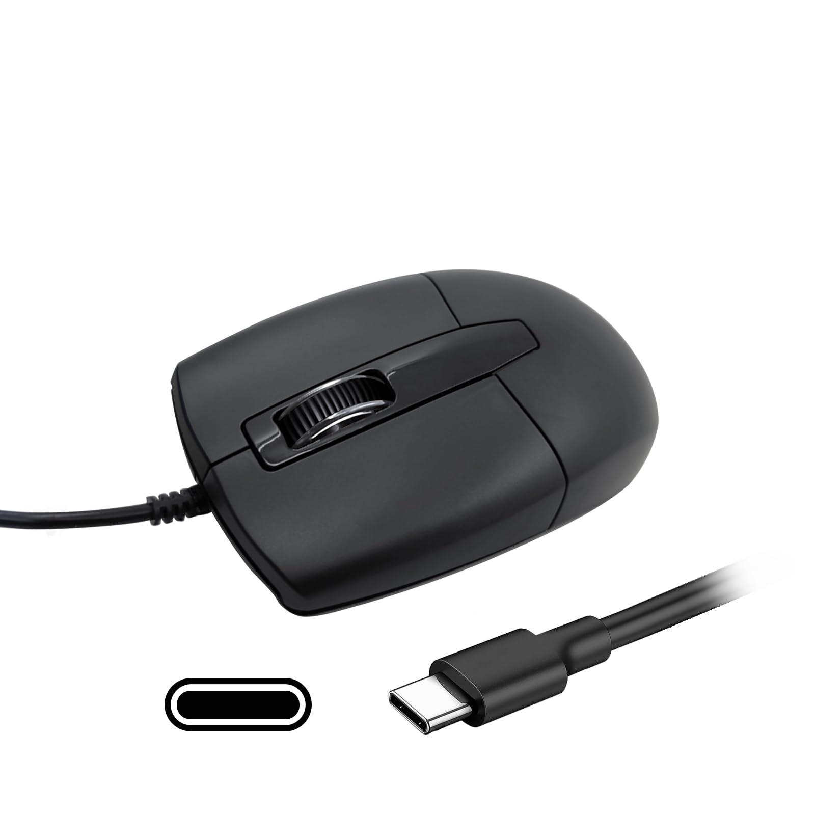 LOONASA USB C Wired Mouse
