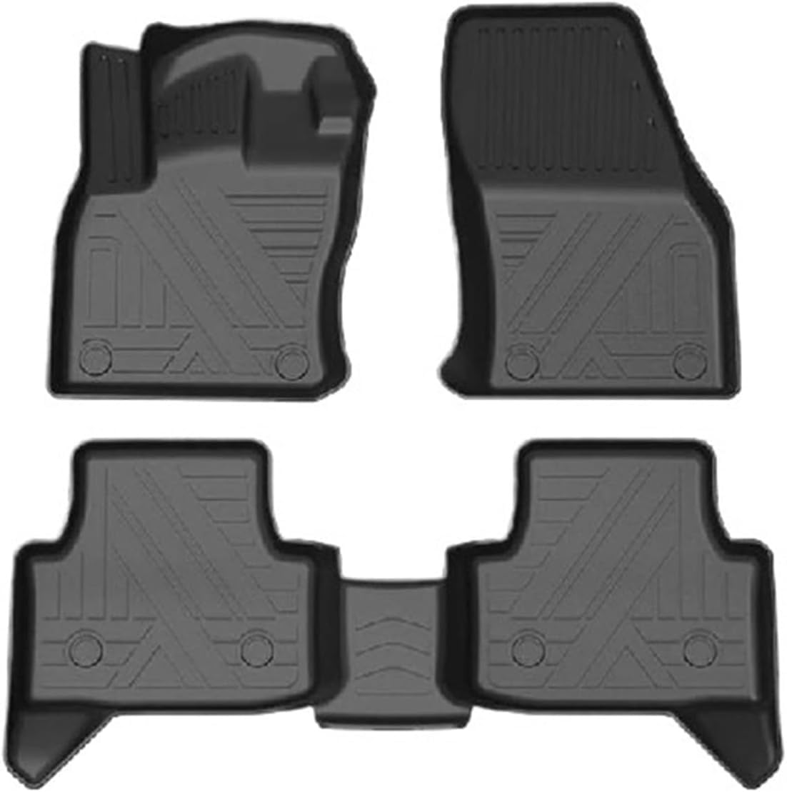 Tapis de sol auto antiderapant et impermeable pour VW T-roc
