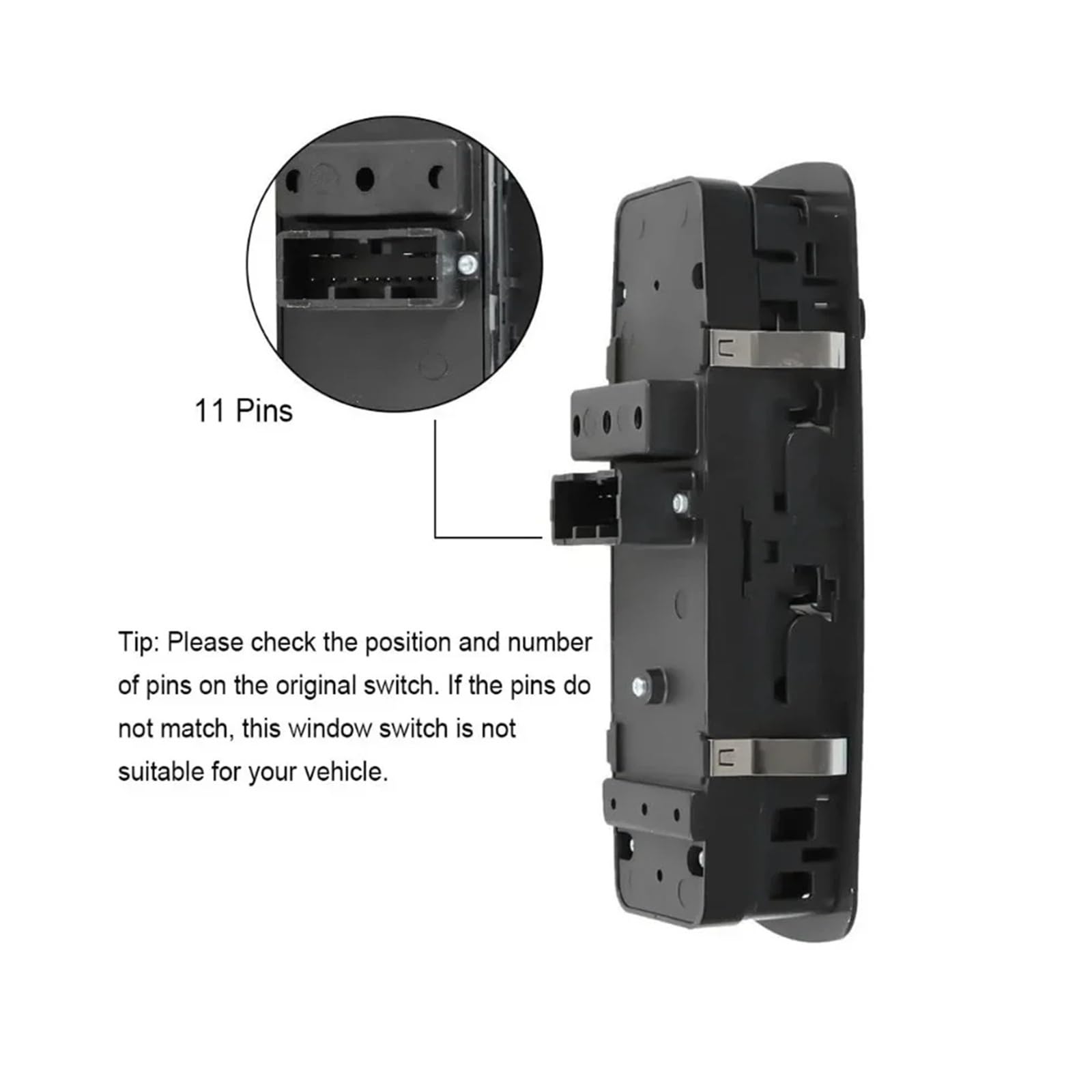 Pasuje do Jeep Grand Cherokee główny przełącznik okna elektrycznego dla chr-ysler 300 dla Dodge Journey 2014-2016 RAM 68262252AC 68184803AB 68271208AB