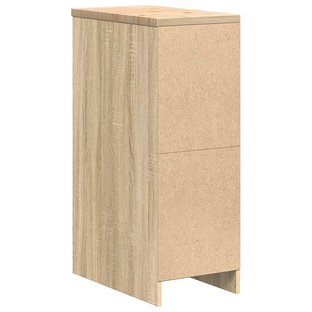 Armoire de Rangement de Garage chêne Sonoma 30x51x85cm Bois pin,Entreprise & Industrie,Stockage Industriel,Armoires industrielles,15.85 kg-860528