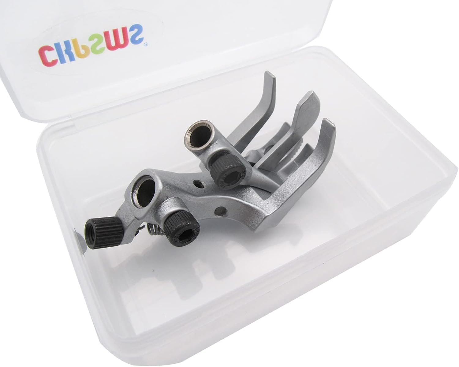 CKPSMS Brand - 1SET Center Guide Feet #GCKP767-DU 8MM Compatible with PFAFF 2545, DURKOPP ADLER 467, 767, JUKI LU-2260, LU-2860 Double Needle Sewing Machine Foot