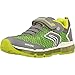 Geox J Android Boy A, Zapatillas Niños, Gris (Grey/Lime), 34 EU