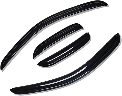 Miniatura 9 de Lightronic WV194040 - Protector de lluvia para ventana lateral en canal, humo oscuro, inastillable, 4 unidades para Silverado y Sierra 1500