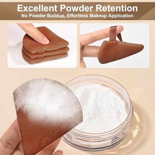 Brochas de Maquillaje 40 Piezas, Set Profesional de Brochas de Maquillaje con Esponjas, Banda y Bolsa de Terciopelo, para Base, Polvo, Sombras de Ojos - imagen 3