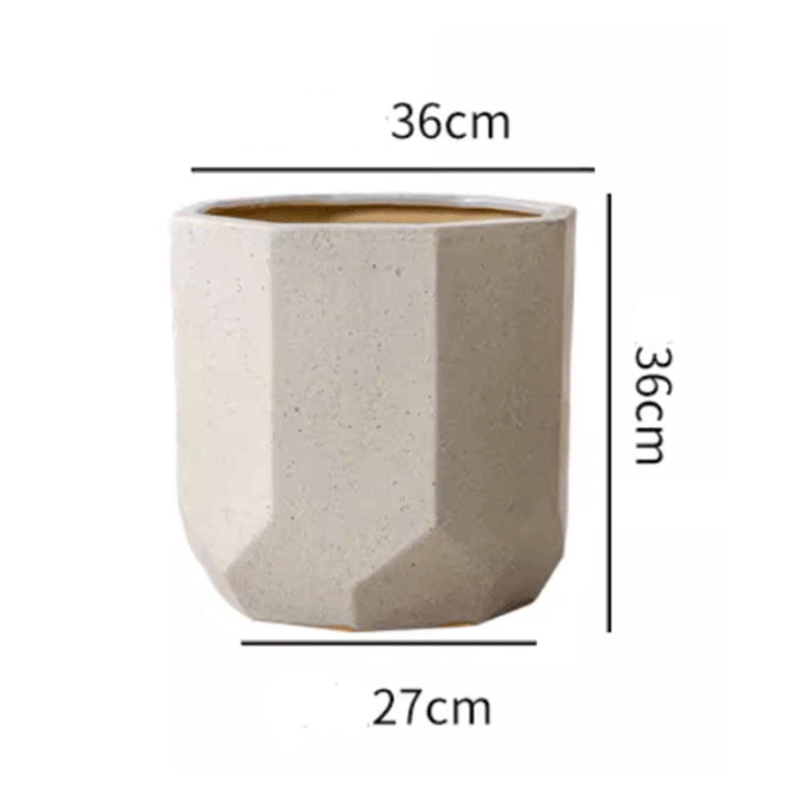 Doniczka Stojąca na podłodze donica ceramiczna zaprojektowana specjalnie do salonu Doniczki(XL)