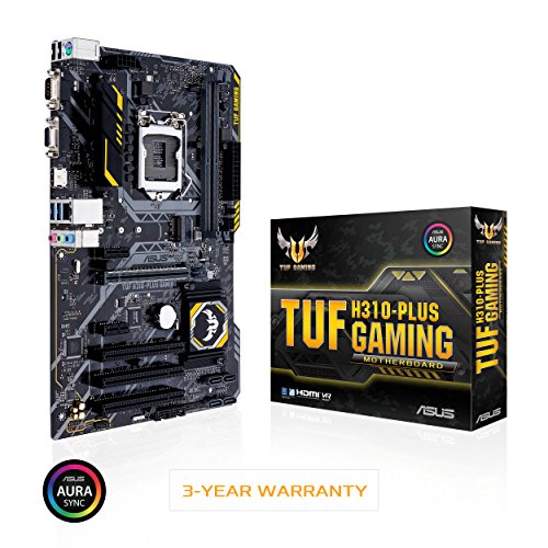 Placa-Mãe Asus GAMING (TUF H310-PLUS~90MB0WY0-M0EAY0) Intel 1151 DDR4 ATX