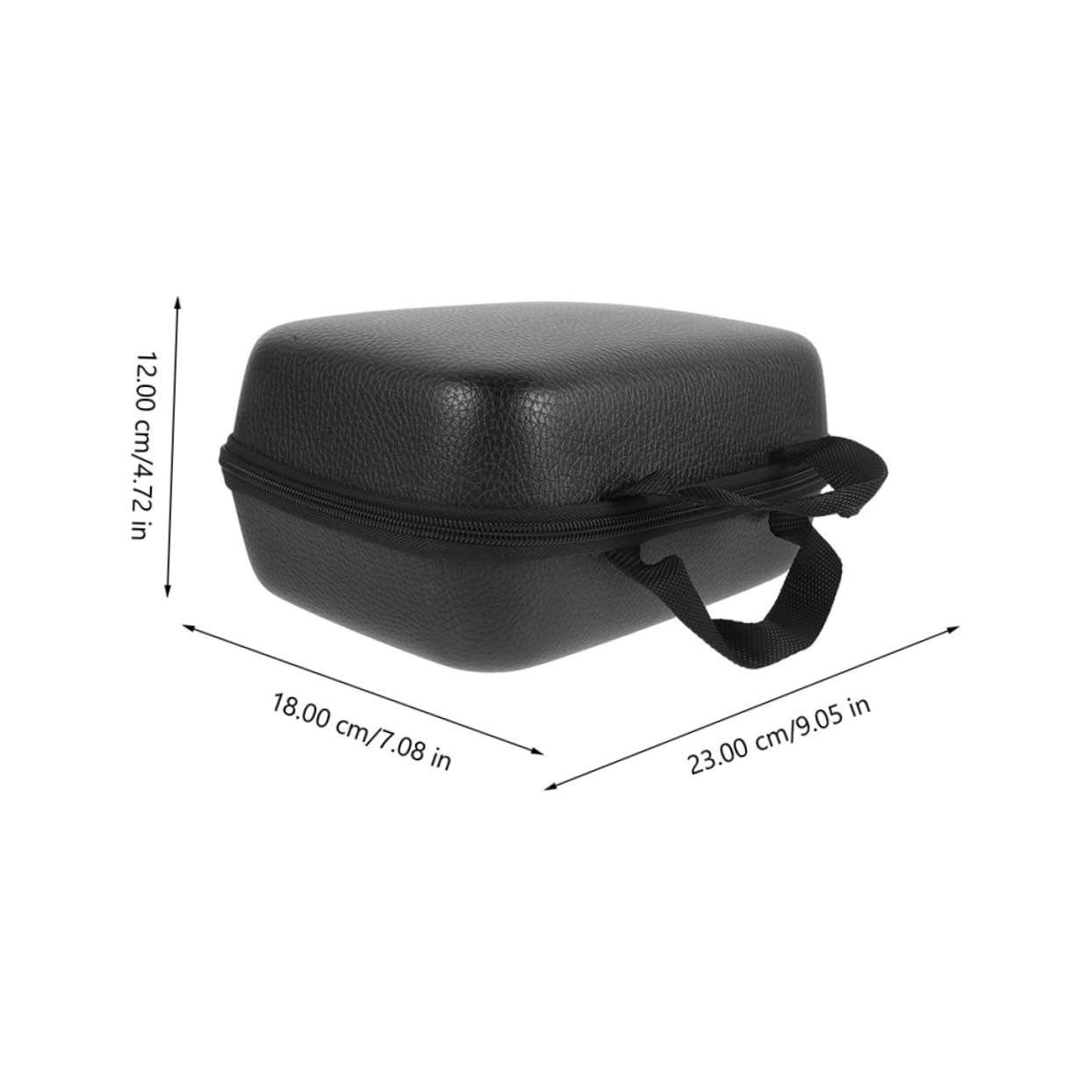 Yardwe Sacca per Mulinello da Pesca 2 Pezzi in Eva Nera Protegge Mulinelli da Urti e Pioggia Custodia Portatile per Accessori Pesca