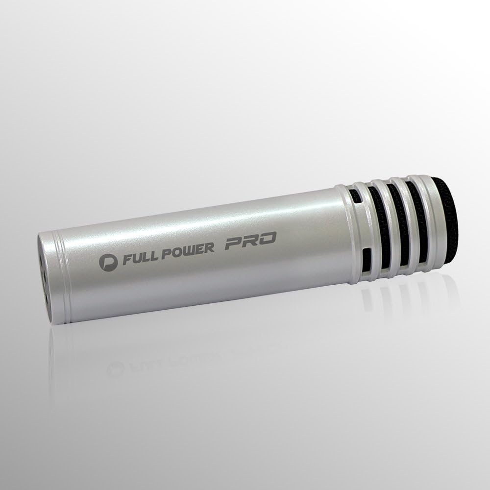 Full Power - idol K8 Pro Personal Portable Karaoke Condenser Microphone (white)