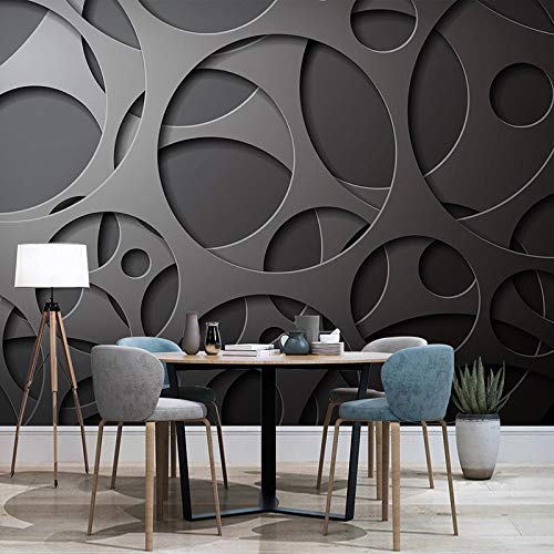 Fototapete,4D Fototapete Diy Punk Stil Kreative Geometrie Großes Kunstwandbild Für Wohnzimmer Schlafzimmer,...