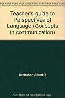 Teacher's guide to Perspectives of Language 003089350X Book Cover