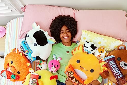 Snackles Serie 1 - Corgi, Surprise Medium Plush, Ultra Soft Plüsch, Kuschelig Squishy Comfort, 28 cm, Plüsch mit Lizenz Snack Brand Accessory (Corgi)