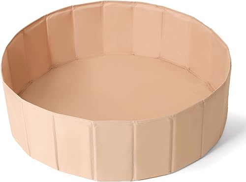 TRENDPLAY Pozo de pelotas para niños pequeños de 1 a 3 años, tienda de campaña de juegos para bebés, corralito sin sexo para gatear, piscina con