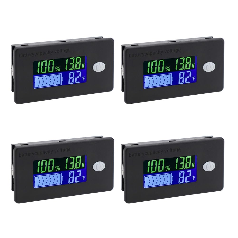 Compteur de batterie 12V contre les pannes d'énergie pour trottinette et panneau solaire