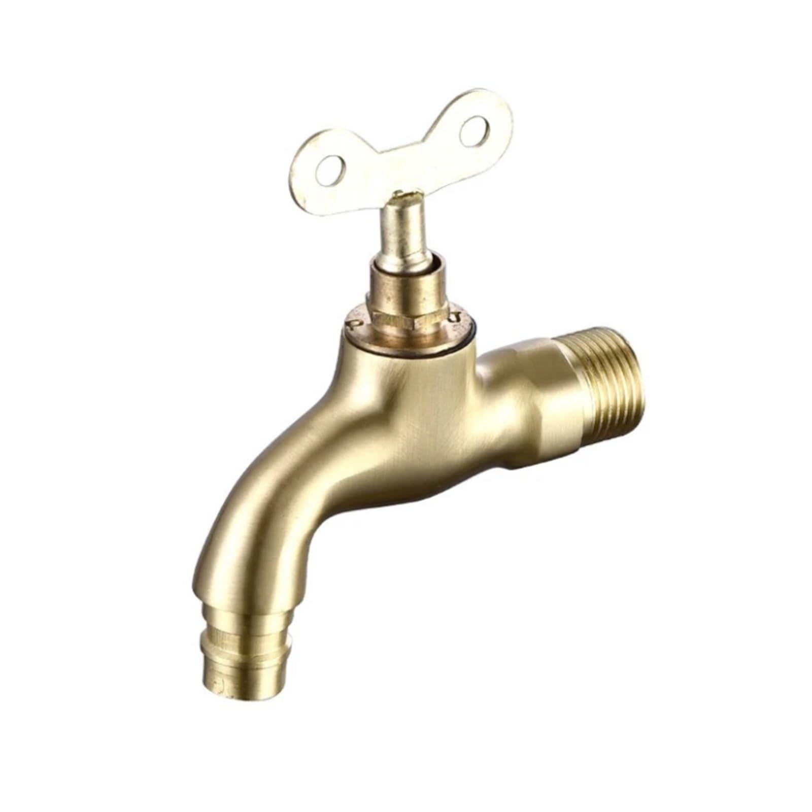 Grifo de piscina y jardín con llave extraíble para zonas exteriores