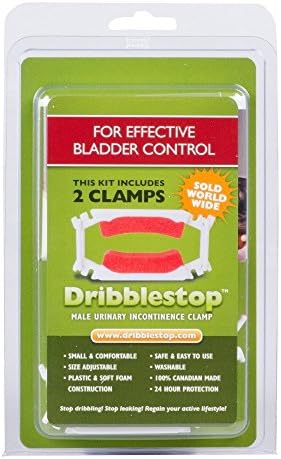 Male Urinary Incontinence Clamps - Wear 24/7 by Dribblestop