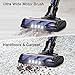 APOSEN Cordless Vacuum Cleaner, 24KPa Powerful Suction 250W Brushless Motor Quiet Lightweight 4 in 1 Stick Vacuum with Upgraded LED Turbine Brush for Home Hardwood Floor Carpet Car Pet Hair, H250 Blue