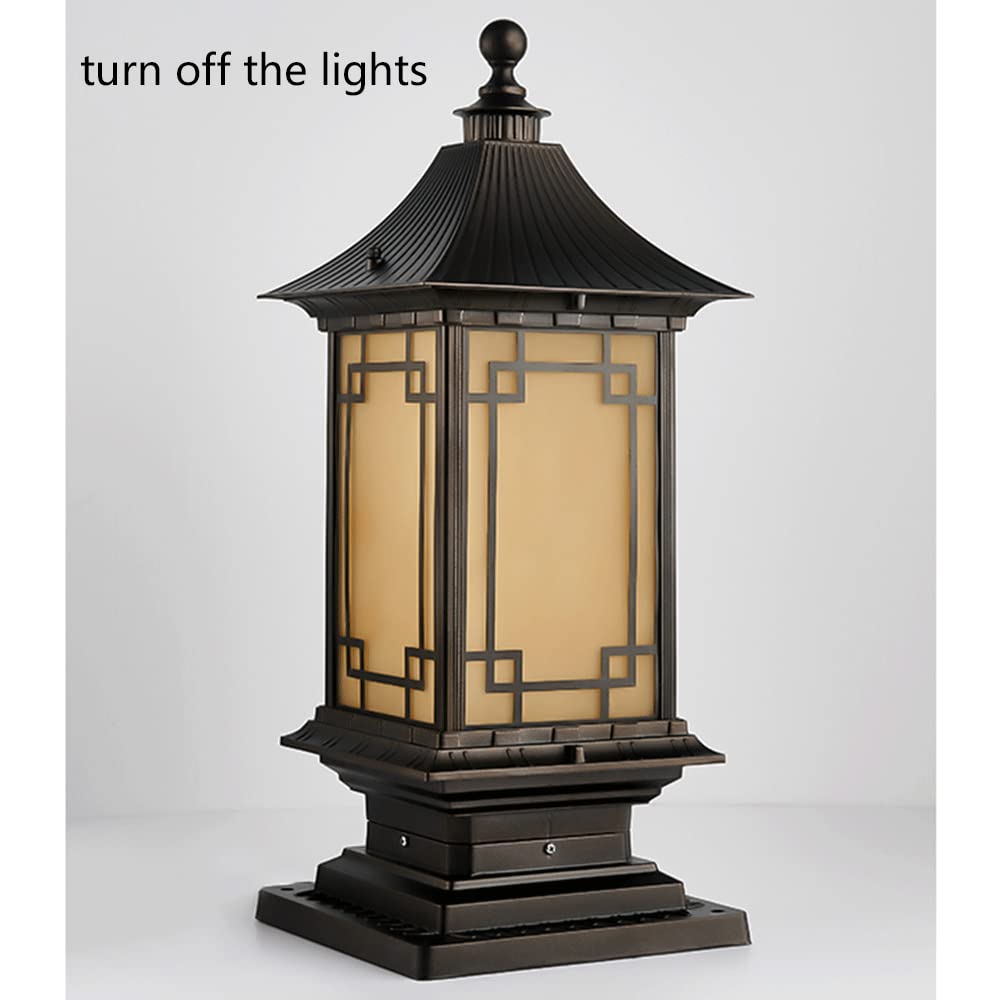 RCIDOS IP54 Wodoodporna Lampa Podłogowa Z Oświetleniem Słupowym Lampa Kolumnowa W Stylu Europejskim Aluminiowe Oprawy Oświetleniowe Oświetlenie Ogrodowe Lampa Do Bramy Oświetlenie Ścieżki