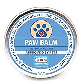 Pawtitas Balsamo para Perro con Cera Protectora para Almohadillas de Las Patas de tu Perro | Crema humectante para Las Almohadillas de tu Mascota Que Protege Las Patas agrietadas y secas - 52 ml