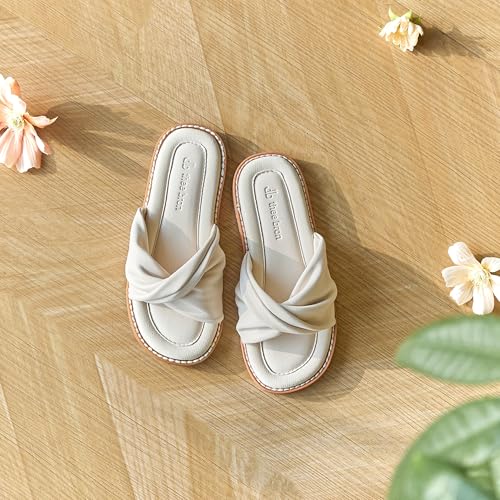 Image of THEE BRON Girls Cute Slip-On Slippers Stylish Sandals for Toddlers & Kids