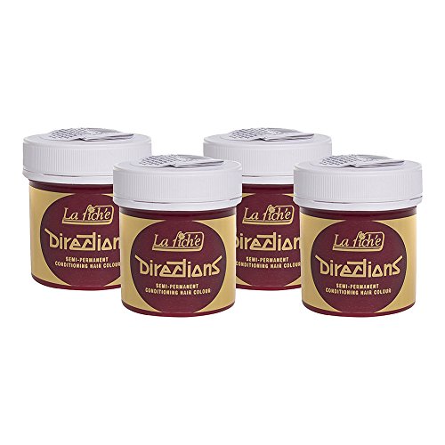 La Riche Directions Semi Permanent Fire Hair Colour Dye x 4 miniatura 2