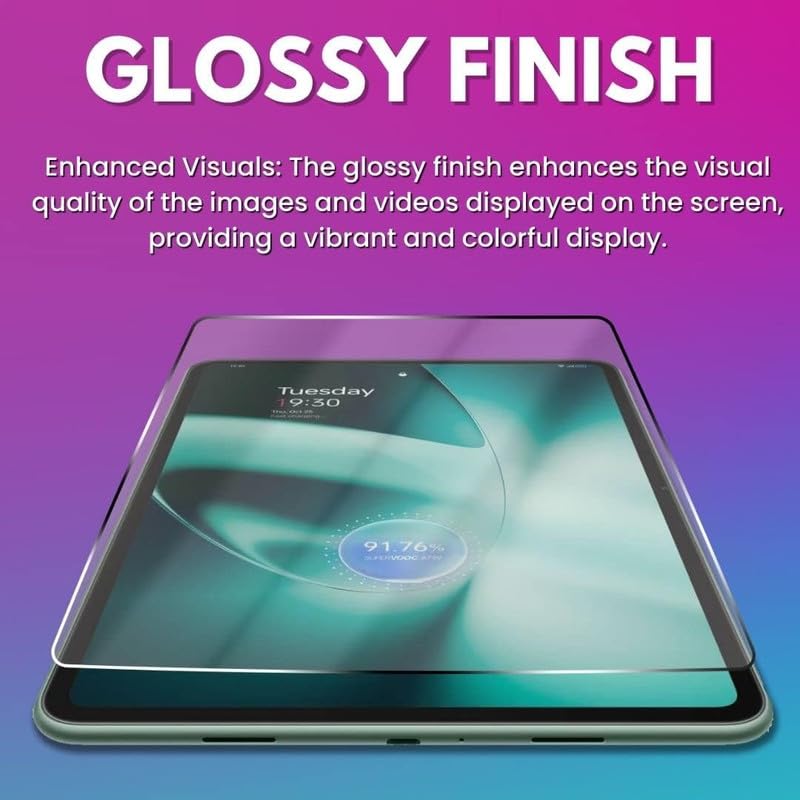 Image of FCS | 1pc. | Glossy Screen Protector For Redmi Pad Pro 5G | Anti Shock Armour Impossible Flexible Screen Guard | 9H Hardness (Glossy)