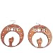Naturally Dope Afro Earrings / Natural Hair Earrings / African American Woman Earring / African Wood Jewelry
