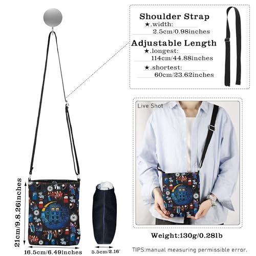 CMNIM Fantasty Merchandise Gifts Blue Night Crossbody Bag Movie Fans Inspired Gift Time Sci-Fi Shoulder4