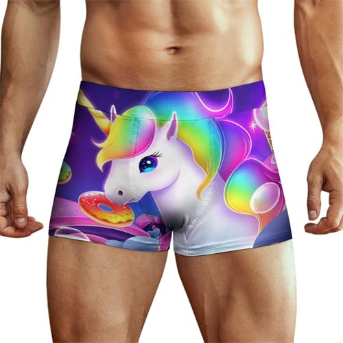 Mens Adjustable Drawstrings Swim Briefs Boxer Bikini Swimwear