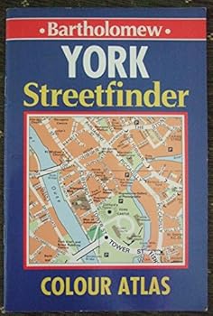 Paperback Bartholomew: York Streetfinder Colour Atlas Book
