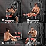 Home Gym, Multifunctional H11 Home Gym Equipment, Workout Station with 150LBS Weight Stack, Exercise Equipment with Pulley System for Full Body Training - Image 3