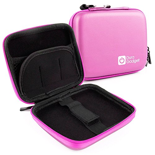 DURAGADGET Hardwearing Pink EVA Storage Case w/Soft Lining - Compatible with Storing Your Insulin - Diabetes Medical Supplies
