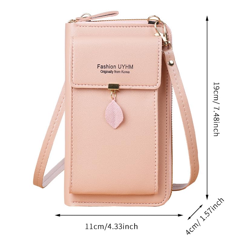 Small Crossbody Bag Cell Phone Purse Wallet PU Card Clutch Handbag for Women with Credit Card Slots for Women3