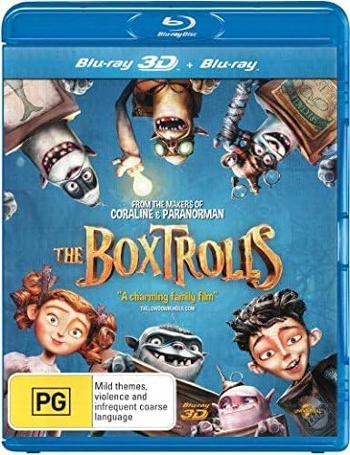 The Boxtrolls - 3D Blu-ray + Blu-ray