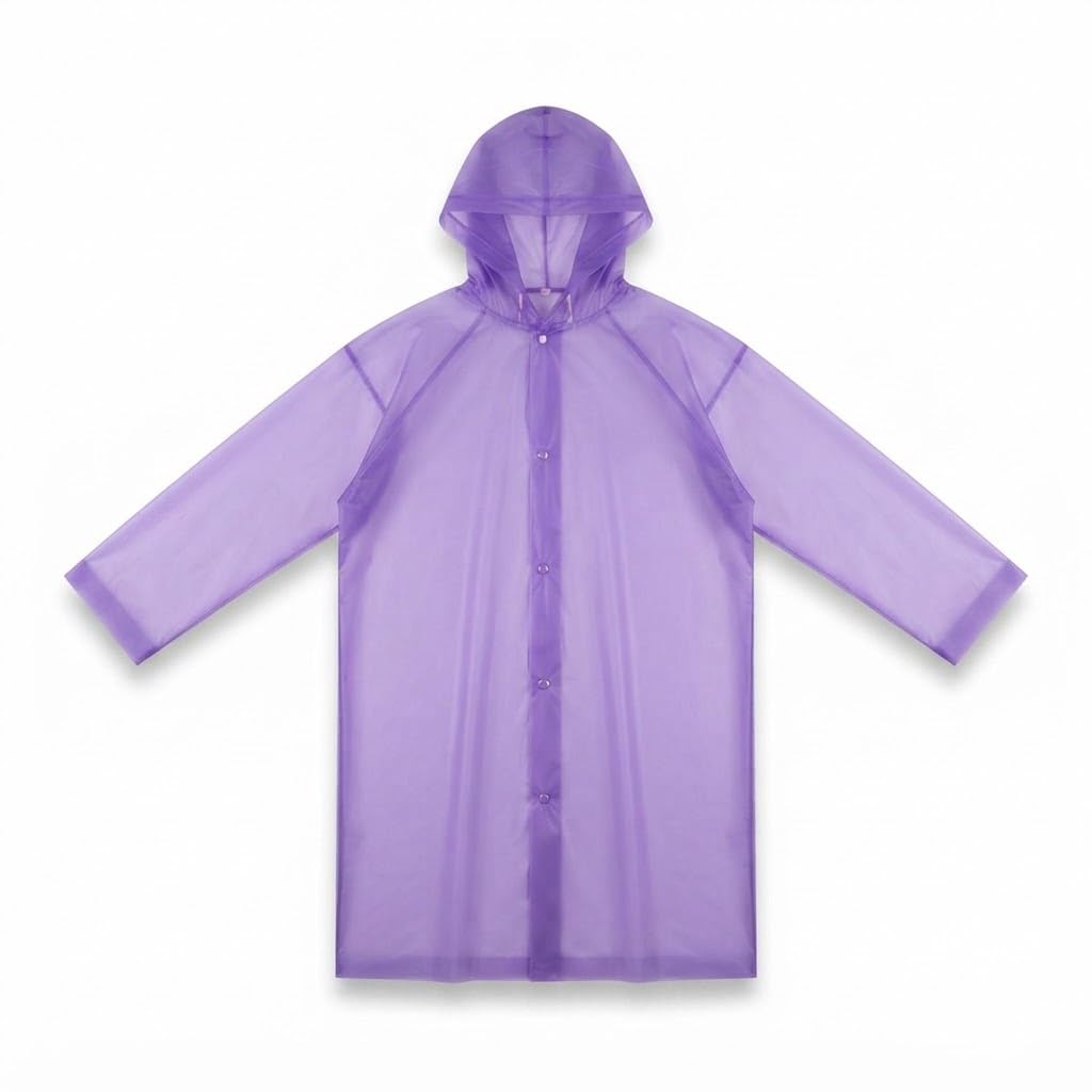 drumstone (𝐄𝐱𝐥𝐮𝐬𝐢𝐯𝐞 𝟐𝟎 𝐘𝐞𝐚𝐫𝐬 𝐰𝐚𝐫𝐫𝐚𝐧𝐭𝐲 Transparent PVC Rain Suit for Men & Women with Hood & Pants, Waterproof Reusable Raincoat Set for Travel, Biking & Hiking-picture-34