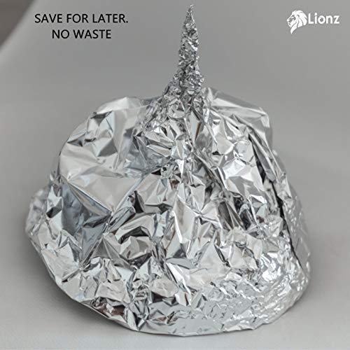 Aluminum Foil Sheets - 200 Pop Up Foil Sheets for Food Measuring 12 X 10.75 Inches- Tinfoil Wraps for Restaurants, Delis, Catering, Food Trucks, Carts, Take Out Or at-Home