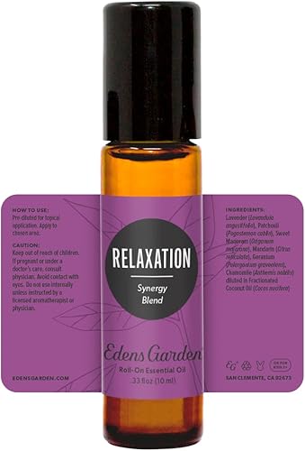 Miniatura 9 de Edens Garden Aceite esencial de relajación en roll-on - 100% puro de grado premium, natural, terapéutico, para aromaterapia, seguro para niños y