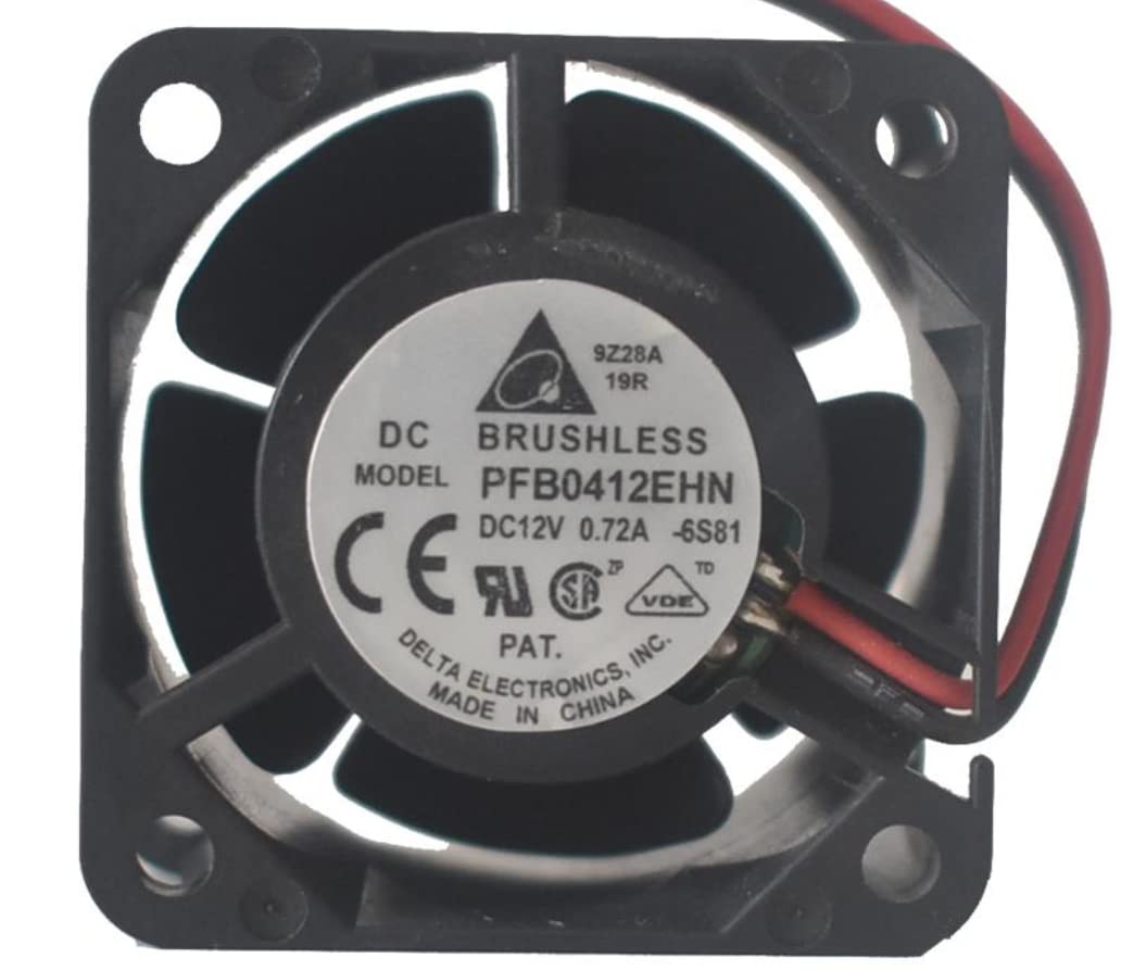 PFB0412EHN 40x40x28mm 12V 0.72A 2-Wire Cooling Fan
