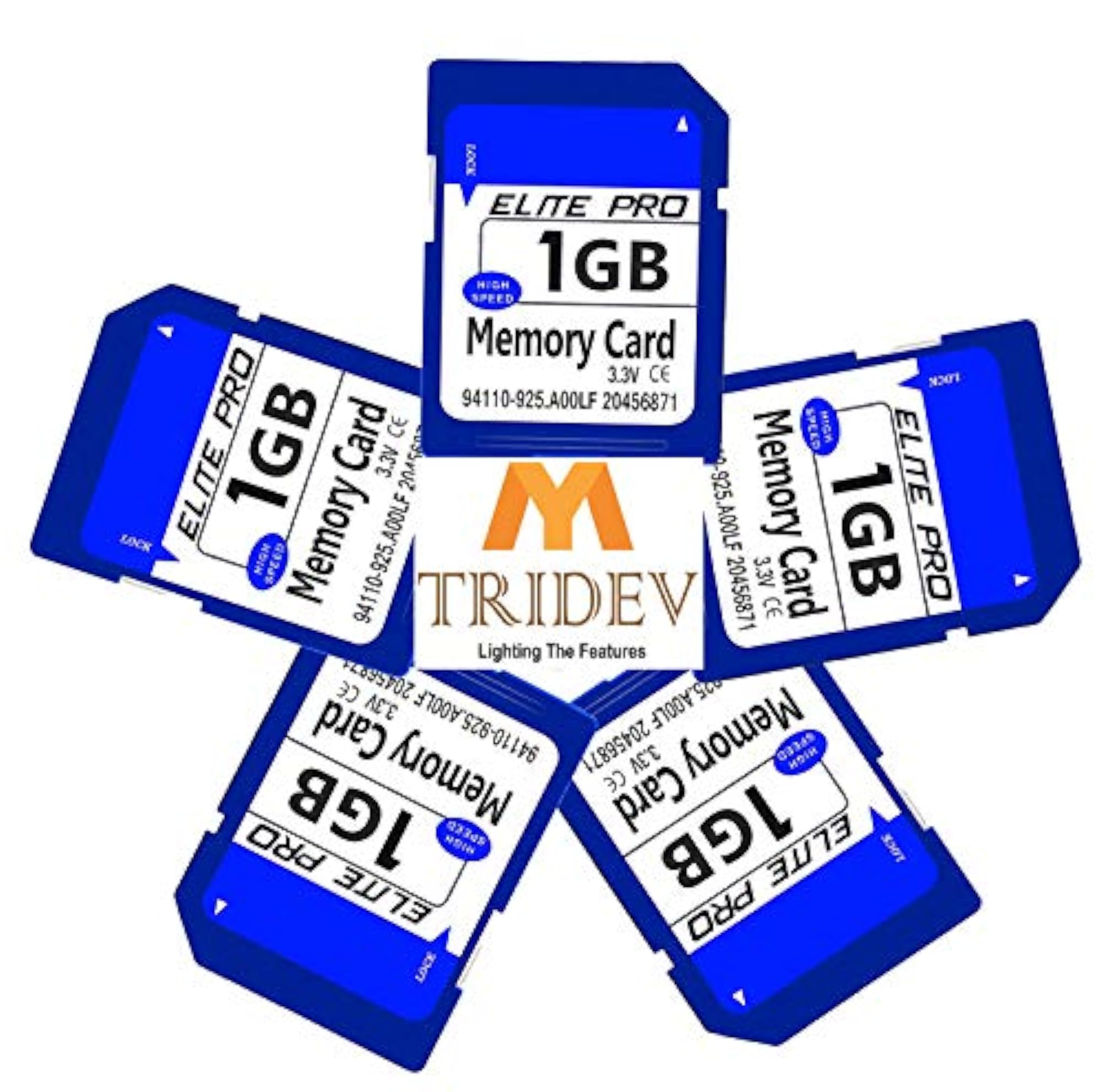 1GB Elite Pro Flash Memory SD Card for Cameras