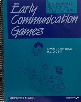 Paperback Early Communicaton Games : A Routine-Based Play for the First Two Years Book