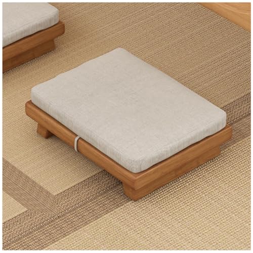 Multifunctional Japanese Floor Chair, Vintage Tea Chair for Home,...