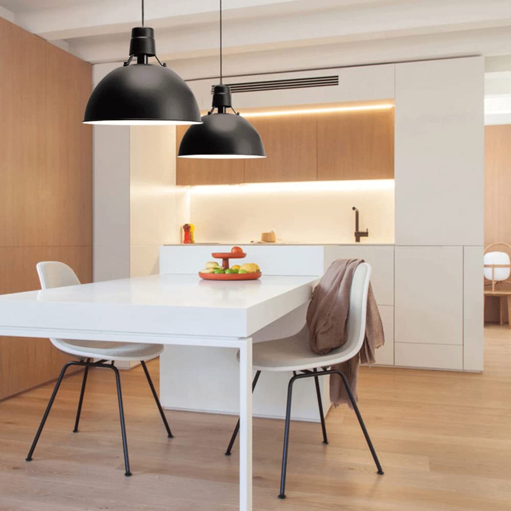 RCIDOS Luces Colgantes Creativas Modernas Lámpara Suspensión Industrial Vintage Luces Colgantes De Moda De 1 Luz Accesorio De Iluminación De Techo Simple Escandinavo para Sala De Estar, Cocina,