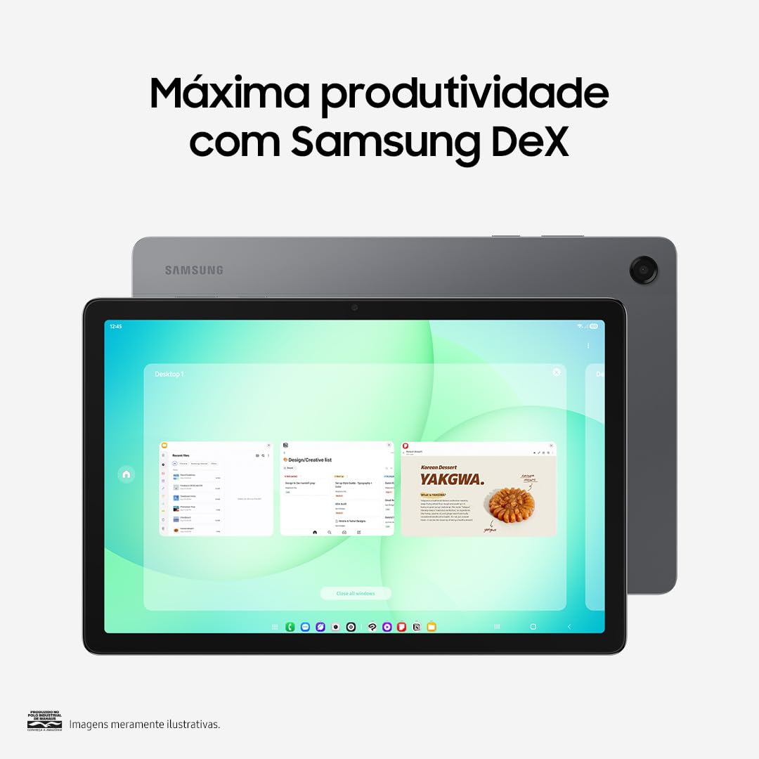 Tablet Samsung Galaxy TAB A11+, 128GB, 6GB RAM, WiFi | Amazon.com.br