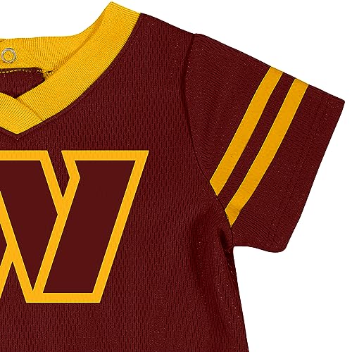 Image of Gerber NFL Baby Girls Jersey Dress and Diaper Cover
