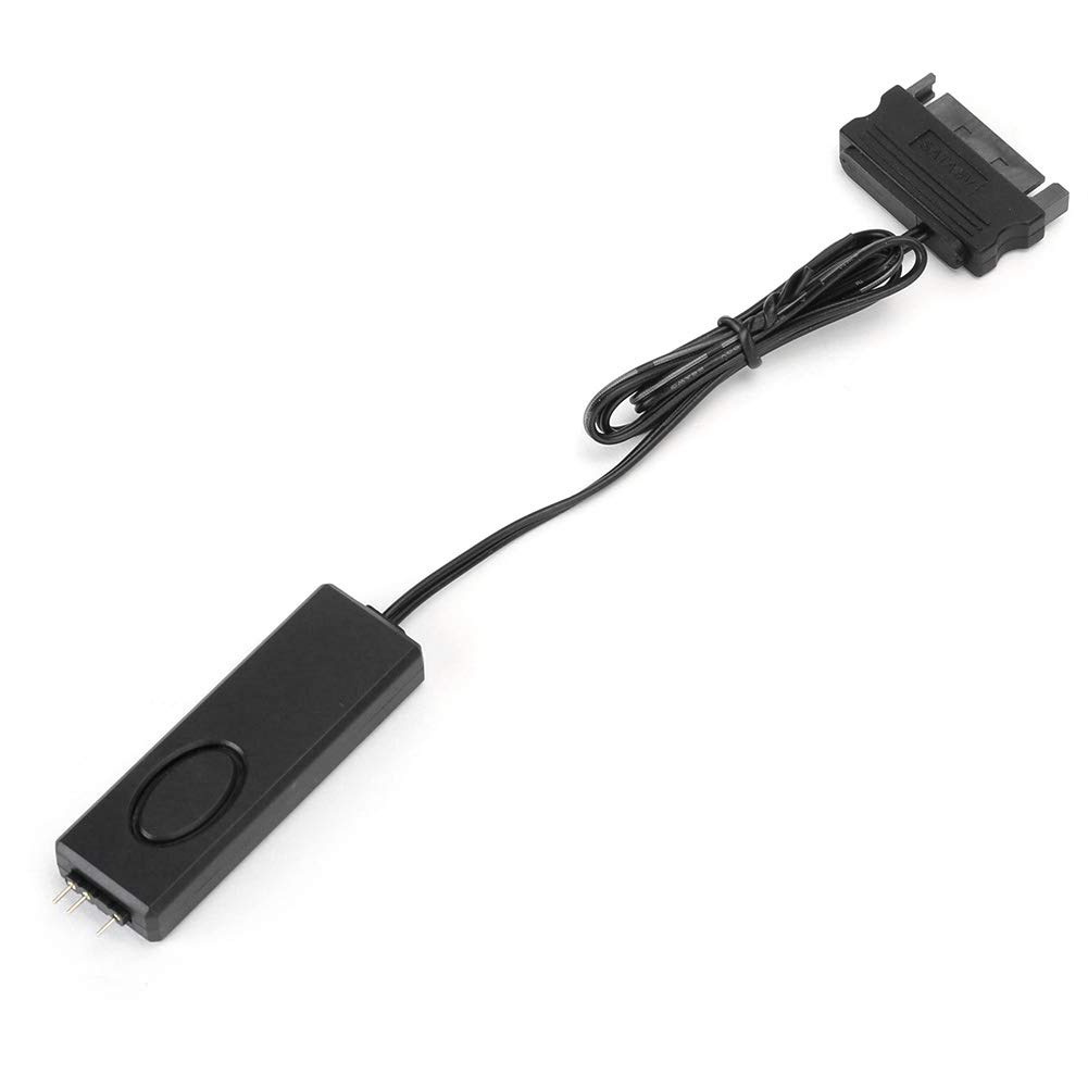 Pilot zdalnego sterowania RF, mini 3-pinowe złącze Argb, pilot zdalnego sterowania, 3-pinowy ARGB, pin SATA, kontroler ARGB 5 V, 3-pinowy kabel do kontrolera RGB, kontroler światła wentylatora