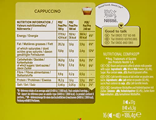 Nestle - Cafe Capuccino Dolce Gusto, 3 x 16 Capsulas. - Imagen 4